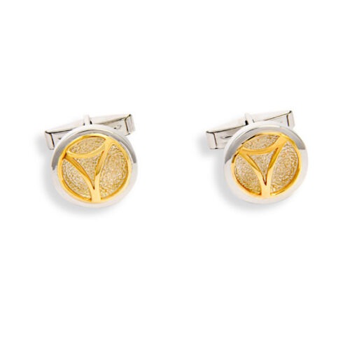 Classic Bass Hoop Cuff Links